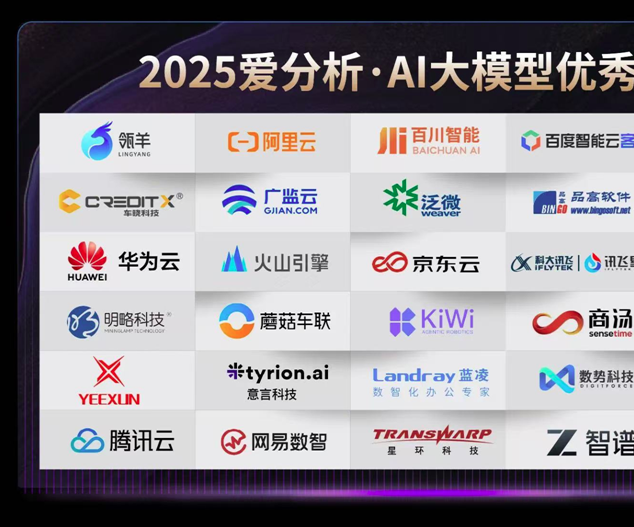 DeepSeek、智譜AI、蘑菇車聯(lián)等企業(yè)同登“2025 AI大模型優(yōu)秀廠商”榜單，展現(xiàn)中國(guó)AI創(chuàng)新力量